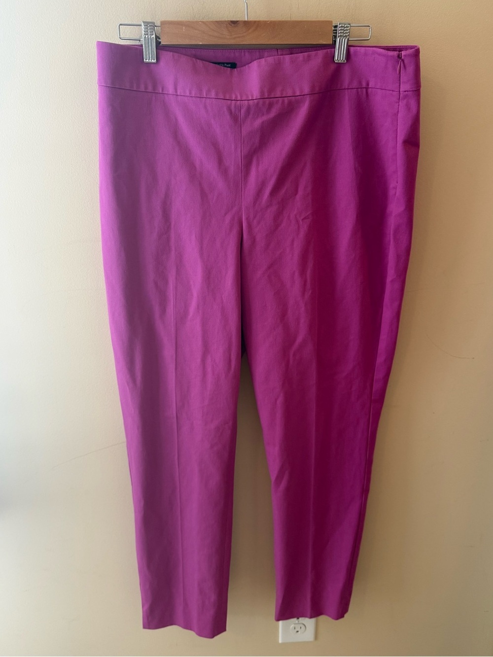 Talbots Chatham Ankle Stretch Pants pink size 14